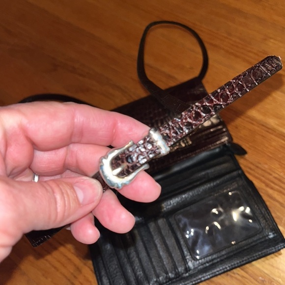 Brighton large wallet / small shoulder strapped purse - Picture 13 of 14